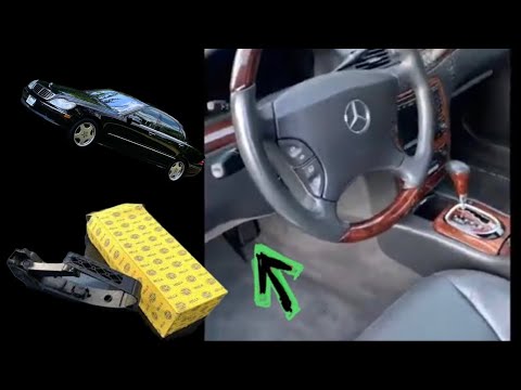 Gas pedal need replacing…I’ll show you how (Mercedes w220)
