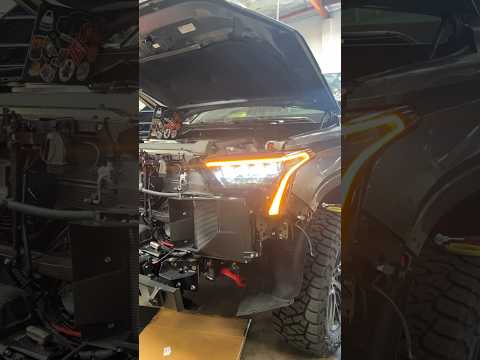 Alpharex headlight install on 2024 TOYOTA TUNDRA TRD PRO!
