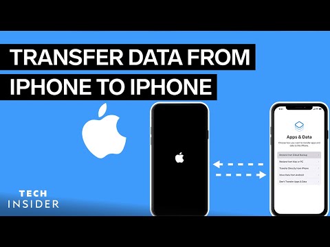 如何將數據從iPhone轉移到iPhone (How To Transfer Data From iPhone To iPhone)