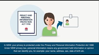 Animation - 12 principles NSW government agencies must follow to prote