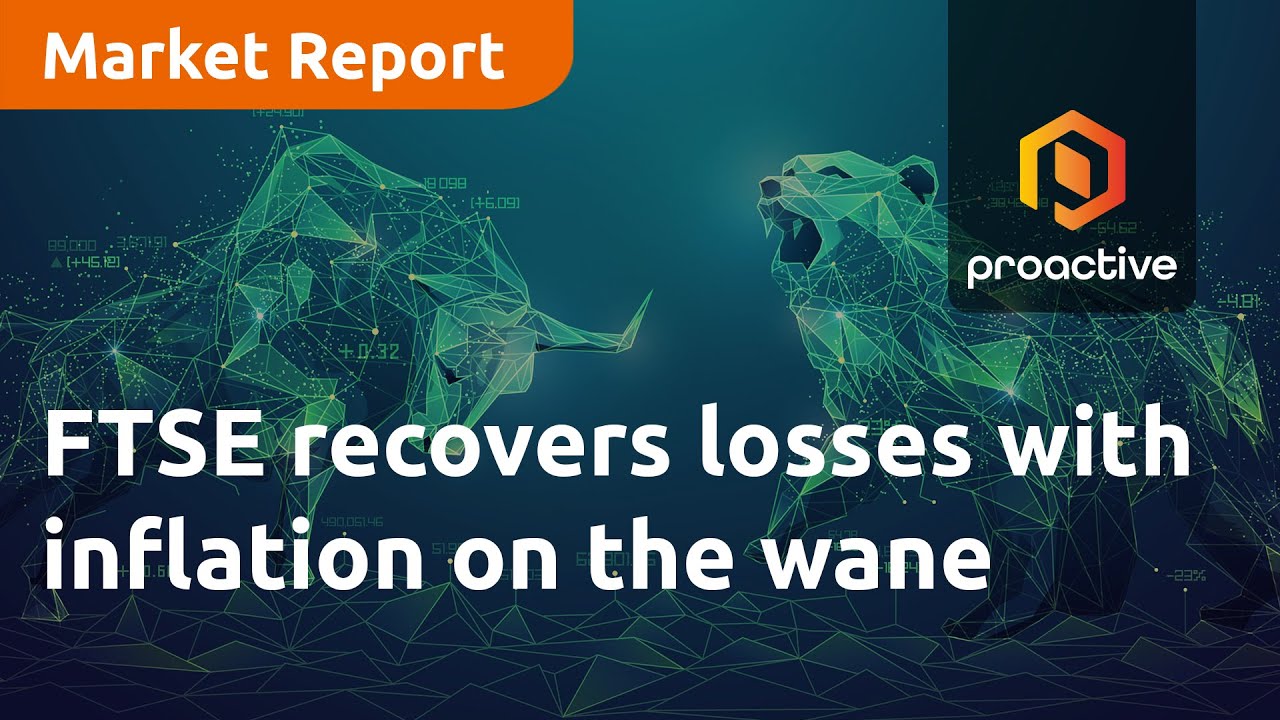 FTSE recovers losses with inflation on the wane - Market Report