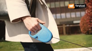 Ferplast (Ферпласт) Flippy One Cord Mini – Поводок-рулетка для собак мелких пород со шнуром