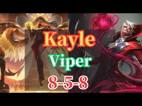 LOL VIPER GrandMasters 588lp Kayle VS Vladimir 8-5-8