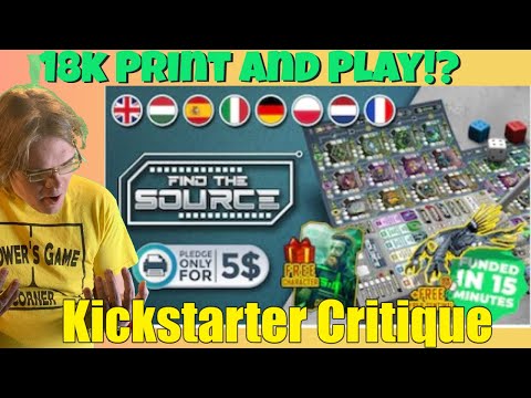 Find the Source - Kickstarter Critique Review