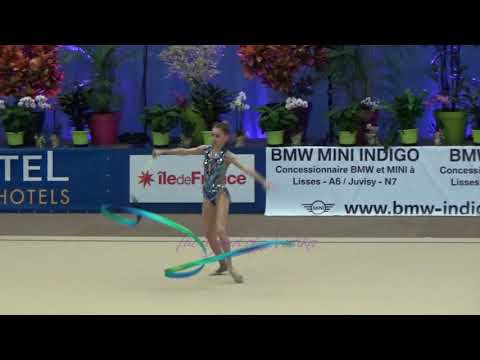 Eleonora TAGLIABUE (ITA) ribbon - 2019 Corbeil junior AA