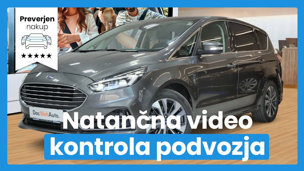 Ford S-MAX 2.0 EcoBlue Titanium - 7 SEDEŽEV - PANORAMA