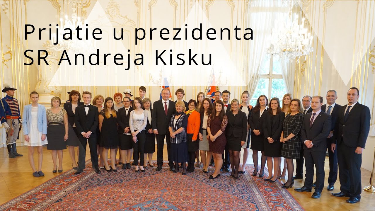 Prijatie u pána prezidenta-vítazi súťaže cestov.ruchu 2016