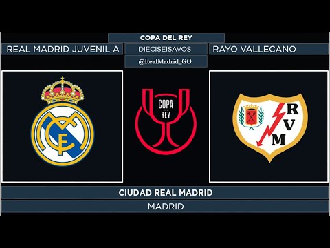 Real Madrid Juvenil A - Rayo Vallecano | Copa del Rey Juvenil 2021/22 | Dieciseisavos de Final