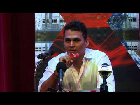 [Papiamento language] Elton Arends - chairman TEDxAruba - Final Press Conference 2015