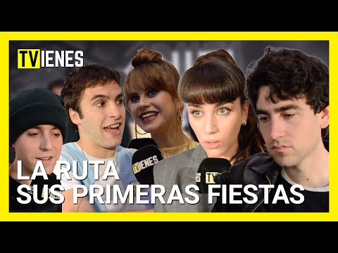 Los actores de 'LA RUTA' explican cómo fueron sus primeras FIESTAS | TVienes