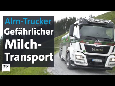 Gefährlicher Transport: Serpentinen-Milch aus Tirol | Abendschau | BR24