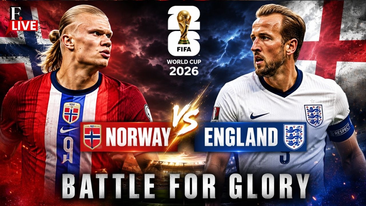Norway vs England LIVE: FIFA World Cup 2026 Quarter Final | NOR v ENG Live Football | Semi Final