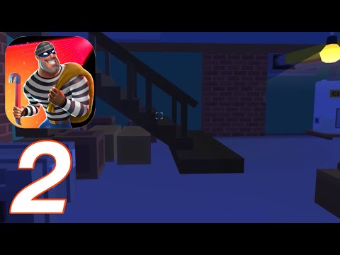 Robbery Madness: Stealth Thief - Gameplay Walkthrough Part 2 (iOS,Android)