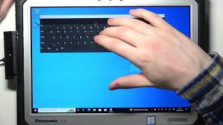 How to Open On-Screen Keyboard on Panasonic Toughbook?