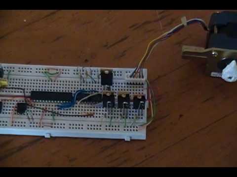 avr based stepper motor controller