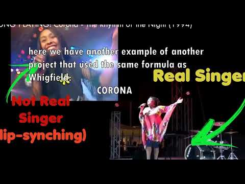 Annerley Gordon = Whigfield's Ghost Singer