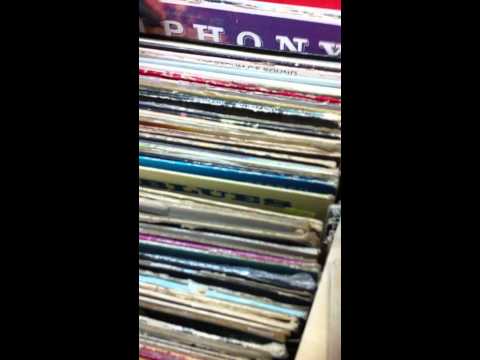 VINYL HUNTER: Diggin through wax at a local Record shop...