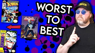 I Rank Every Marvel and DC Comic NES Game
