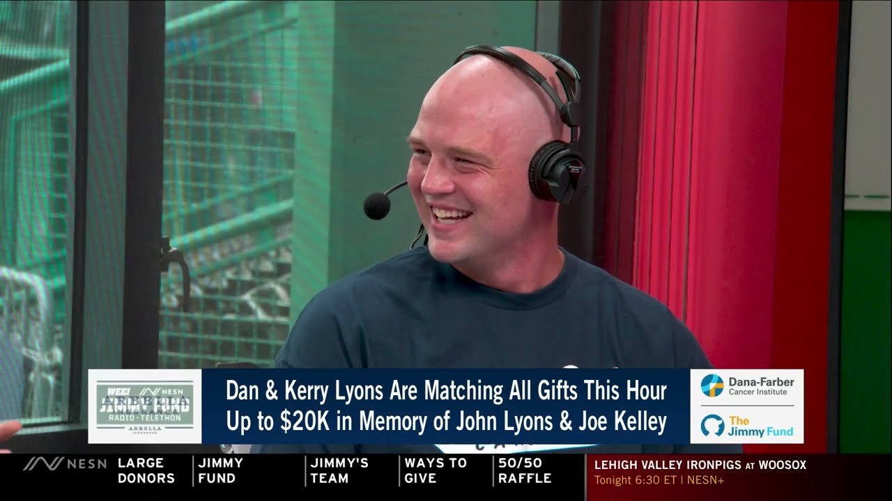 NESN- JIMMY FUND RADIO-TELETHON BFCF INTERVIEW thumbnail
