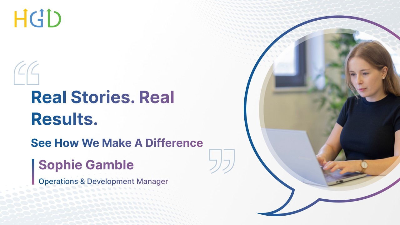 Sophie Gamble Video Testimonial