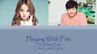 Yook Sungjae x NC.A - Playing With Fire LYRICS [COLOR CODED HAN|ROM|ENG]