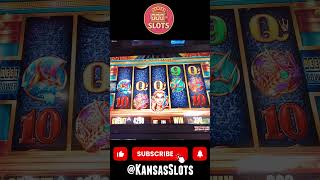 Kansas Slots Big Win Treasures of Atlantis Slot Machine! #casino #slot #prairiebandcasino