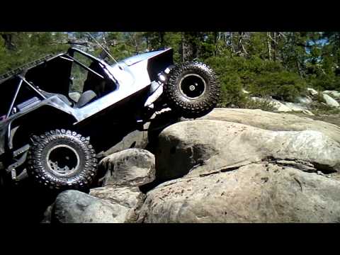 My CJ7 Jeep going up the Soup Bowl Rubicon