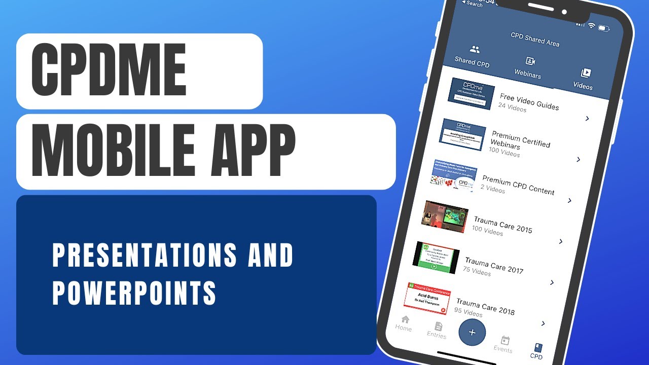 Presentations and Powerpoints - CPD Portfolio Building Guide