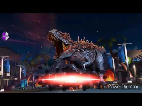 Indoraptor level 100000 vs Alpha 06 Jurassic world the game