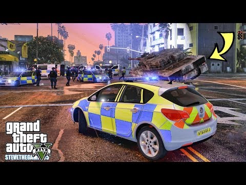 GTA 5 MODS LSPDFR 1085 - BRITISH PATROL!!! (GTA 5 REAL LIFE PC MOD)
