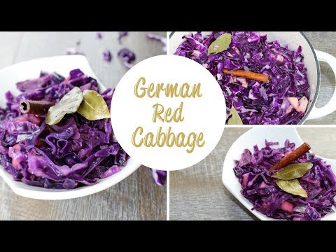 Traditional German Red Cabbage without Bacon