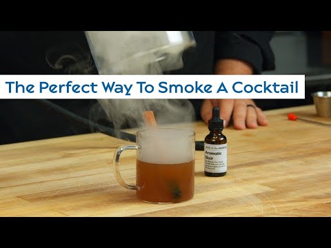 Smoked Cider Cocktail: Infusing Beverages with the Smoking Gun. WTF - Ep. 261