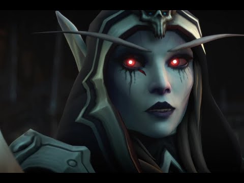 Sylvanas Raid Cutscene Sanctum of Domination Shadowlands 9.1