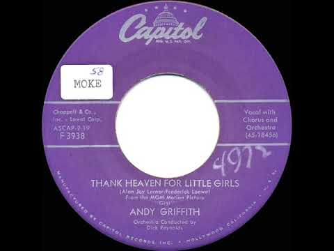 1958 Uncharted 45s: Andy Griffith - Thank Heaven For Little Girls