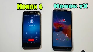 Budget phones Honor 6 vs Honor 7X/ Incoming call & outgoing calls