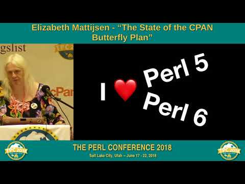 Elizabeth Mattijsen - "The State of the CPAN Butterfly Plan"