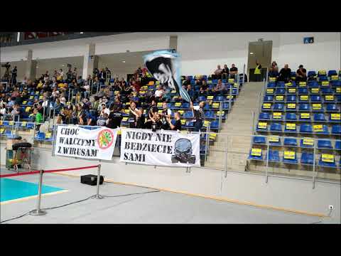 Doping kibiców Czarnych Radom w Nysie