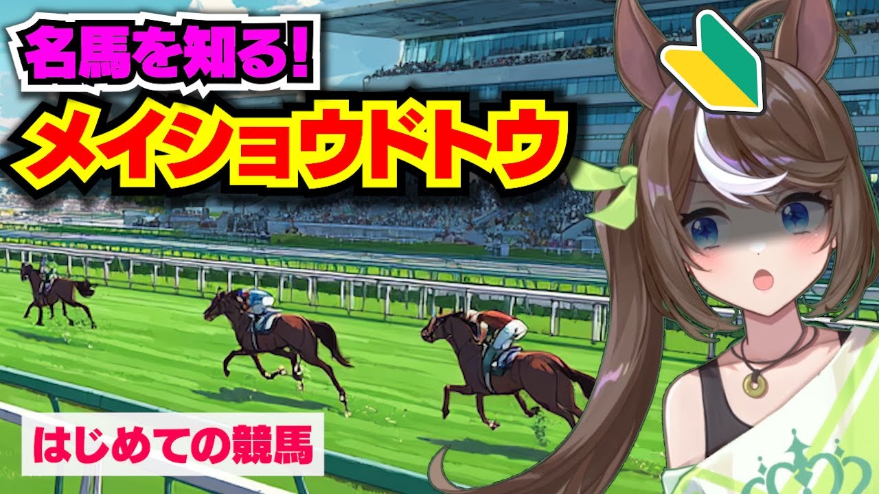 【メイショウドトウ】初めての競馬。血統を知ろう【競馬入門／おるそなー】