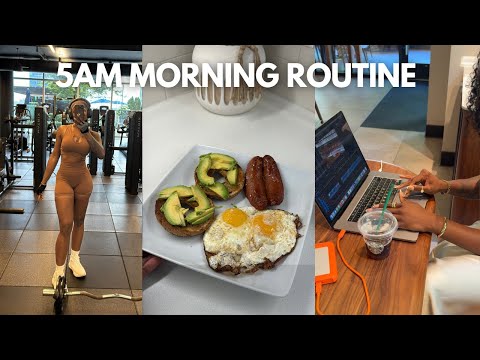 5AM MORNING ROUTINE: How to *ACTUALLY* get more done in life