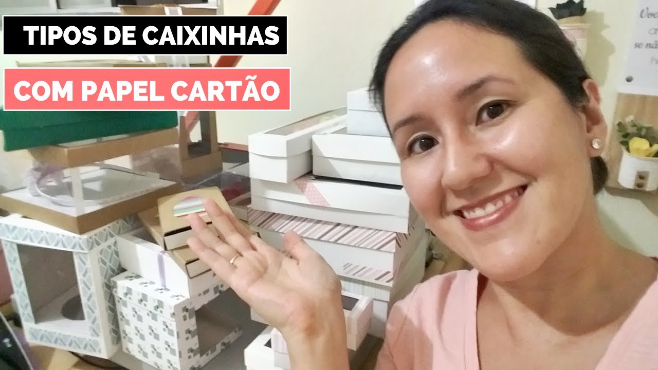 Watch Now Quais Tipos de Caixinhas posso fazer com Papel Cartão e Papel Kraft DICAS VALIOSAS | #keiresponde Quais Tipos de Caixinhas posso fazer com Papel Cartão e Papel Kraft DICAS VALIOSAS | #keiresponde