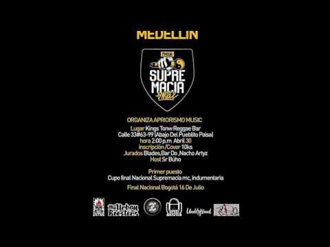 Supremacia Mc / cuartos / Evanz Mejía vs Rbn / Final Regional Medellin 2017