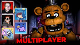 FNAF Online Multiplayer w/ @AstralSpiff @TheDapperWaffle @DavidBaronYT @partlykl0udy