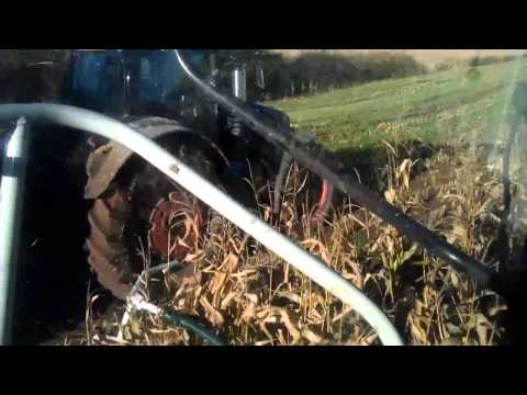 cutting maize part 2 with a fendt 936 and john deere 6830 on traers