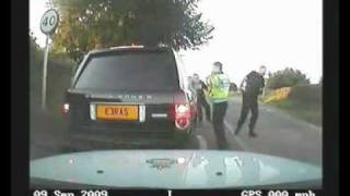 Out of Control Police Terrorise Elderly Man in Car