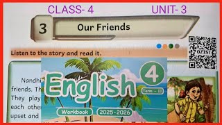 Our Friends, CLASS-4, ENGLISH WORKBOOK ANSWERS 