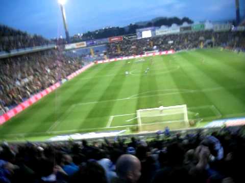 HERCULES CF despues del gol de farinos