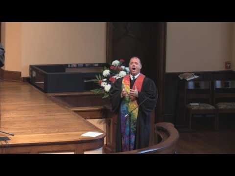 Rev. Billy Hester sings 