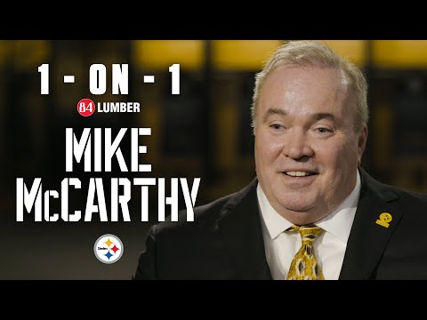 Exclusive 1-on-1 Interview with Mike McCarthy | Pittsburgh Steelers