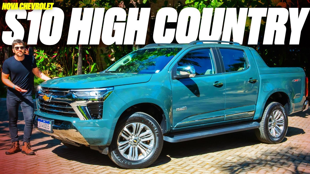 Chevrolet S10 High Country 2025 - MELHOR QUE A RANGER? ANDA BEM? PULA MUITO? SAIBA TUDO AQUI AGORA!