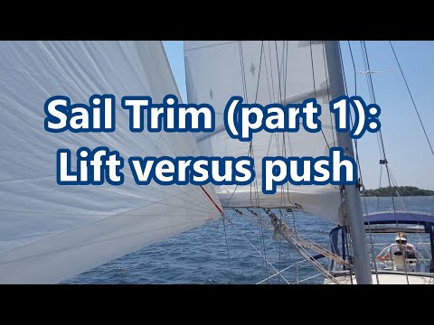 Sail Trim (part 1): Forces of lift verses push
